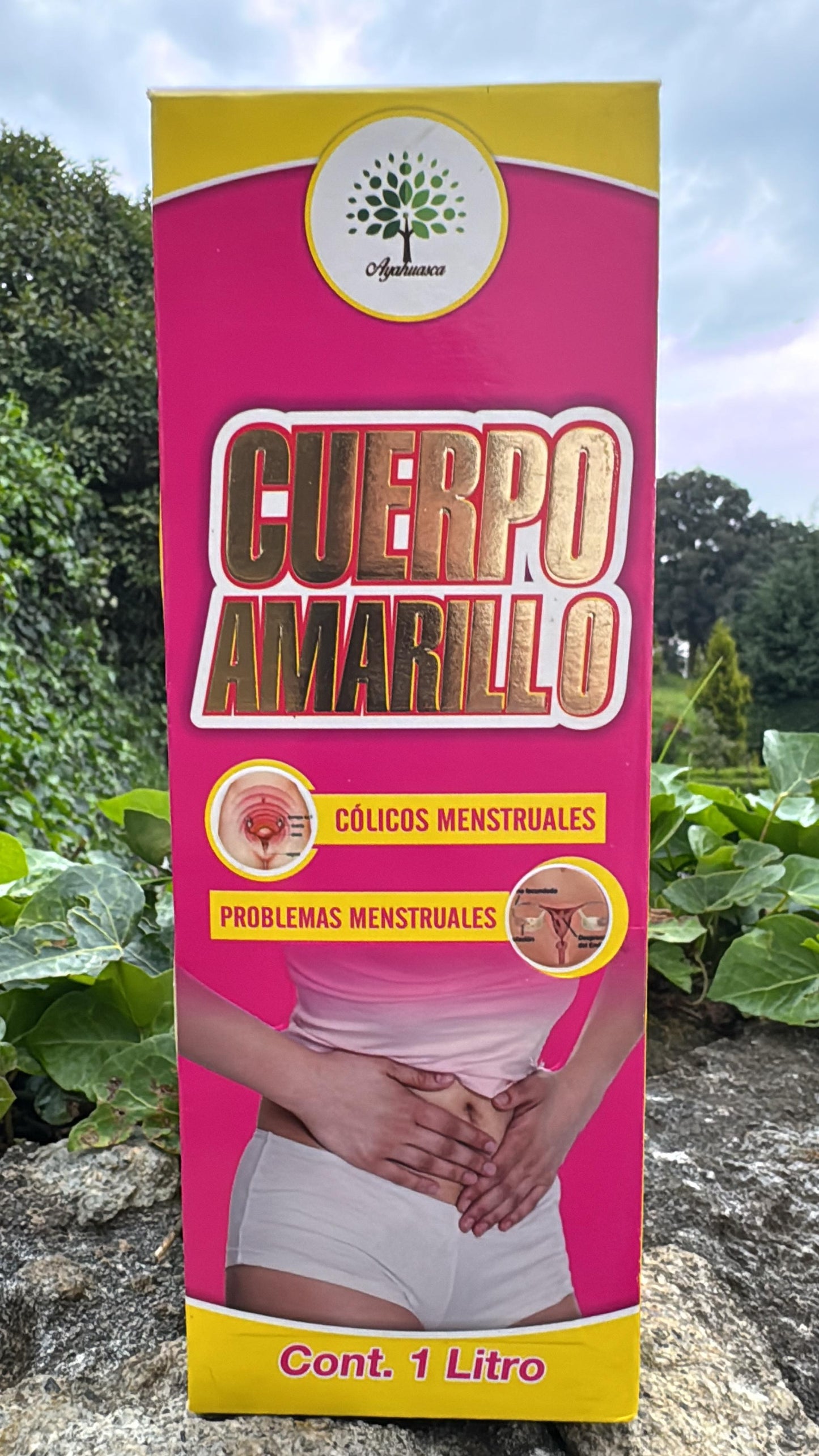 TONICO CUERPO AMARILLO COLICOS Y PROBLEMAS MENSTRUALES