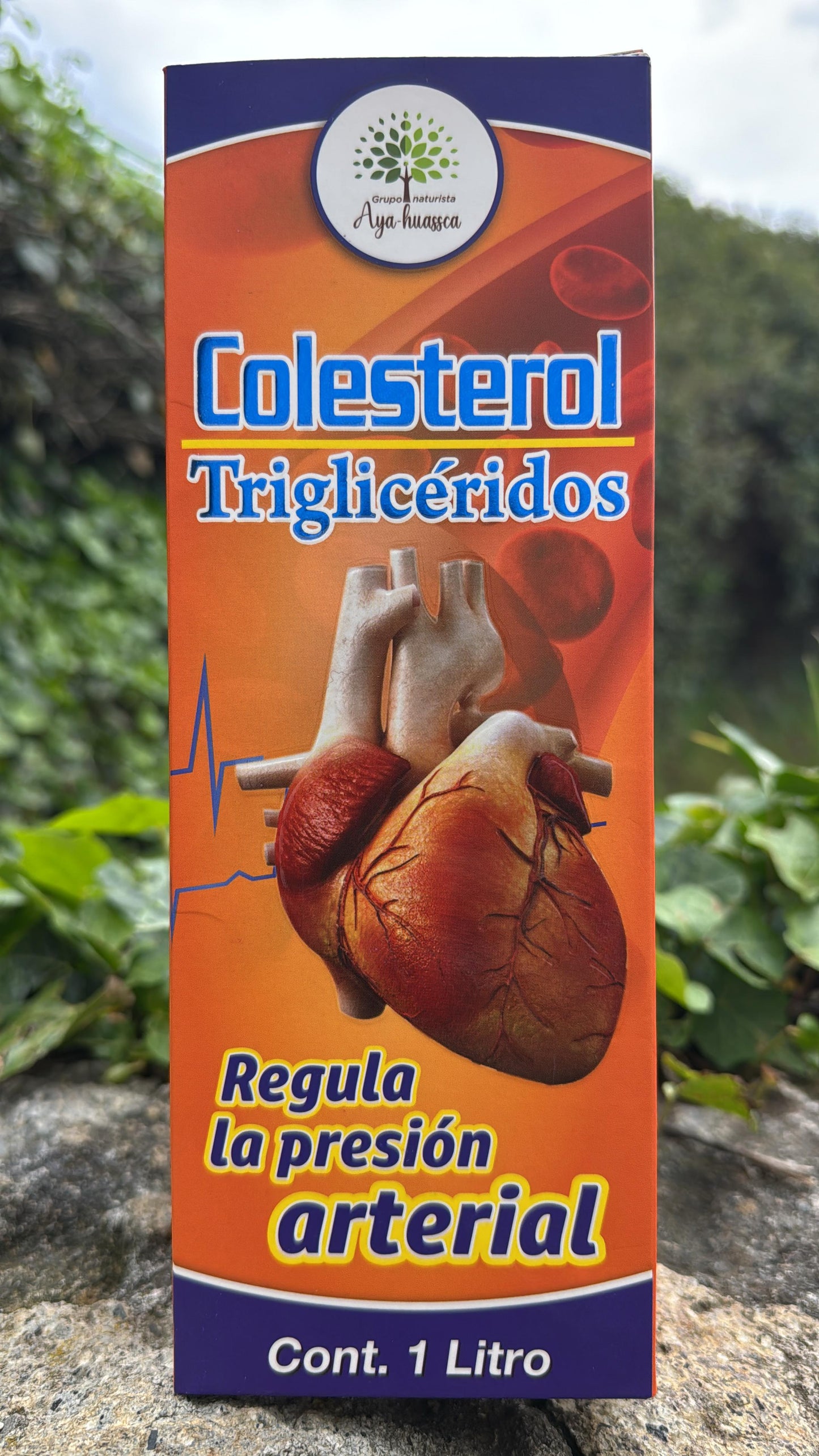 TONICO PARA EL COLESTEROL TRIGLICERIDOS Y REGULA LA PRESION ARTERIAL