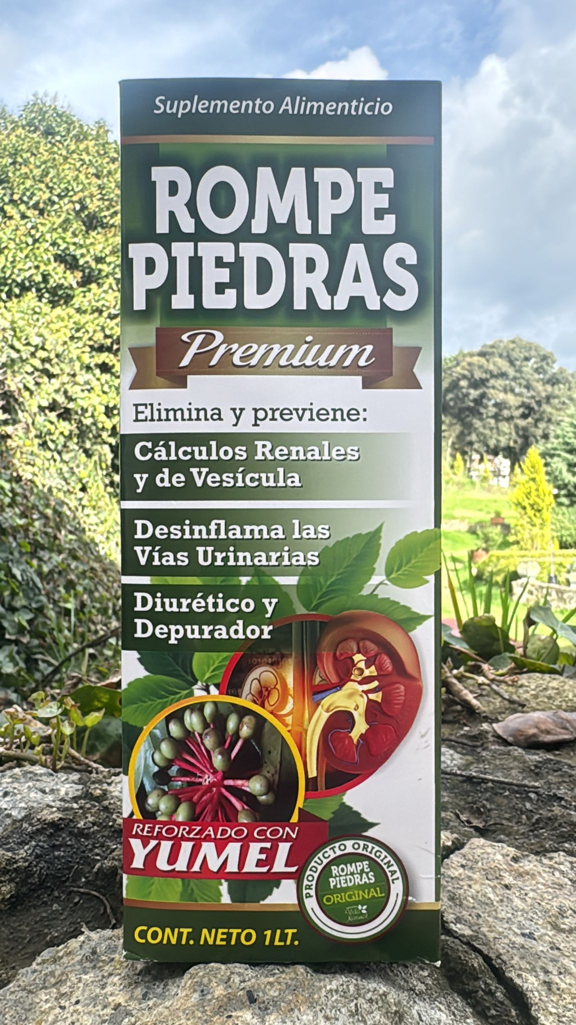 SUPLEMENTO ALIMENTICIO ROMPE PIEDRAS