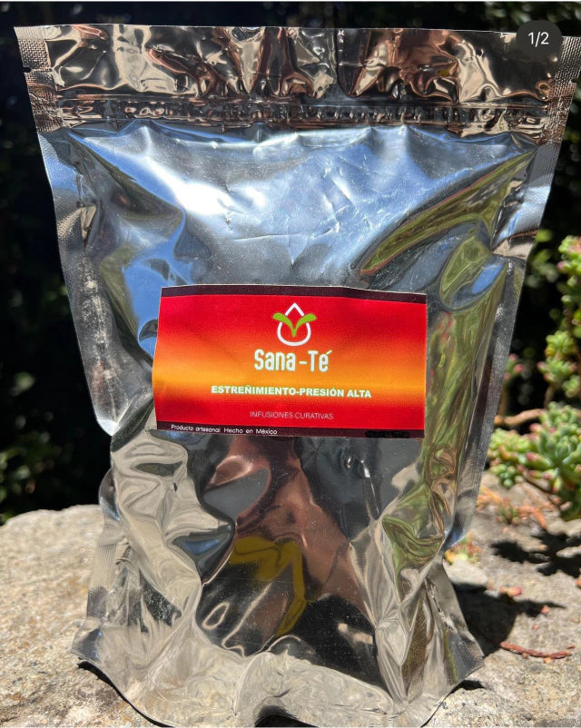 INFUSIÓN PARA ESTREÑIMIENTO Y PRESIÓN ALTA