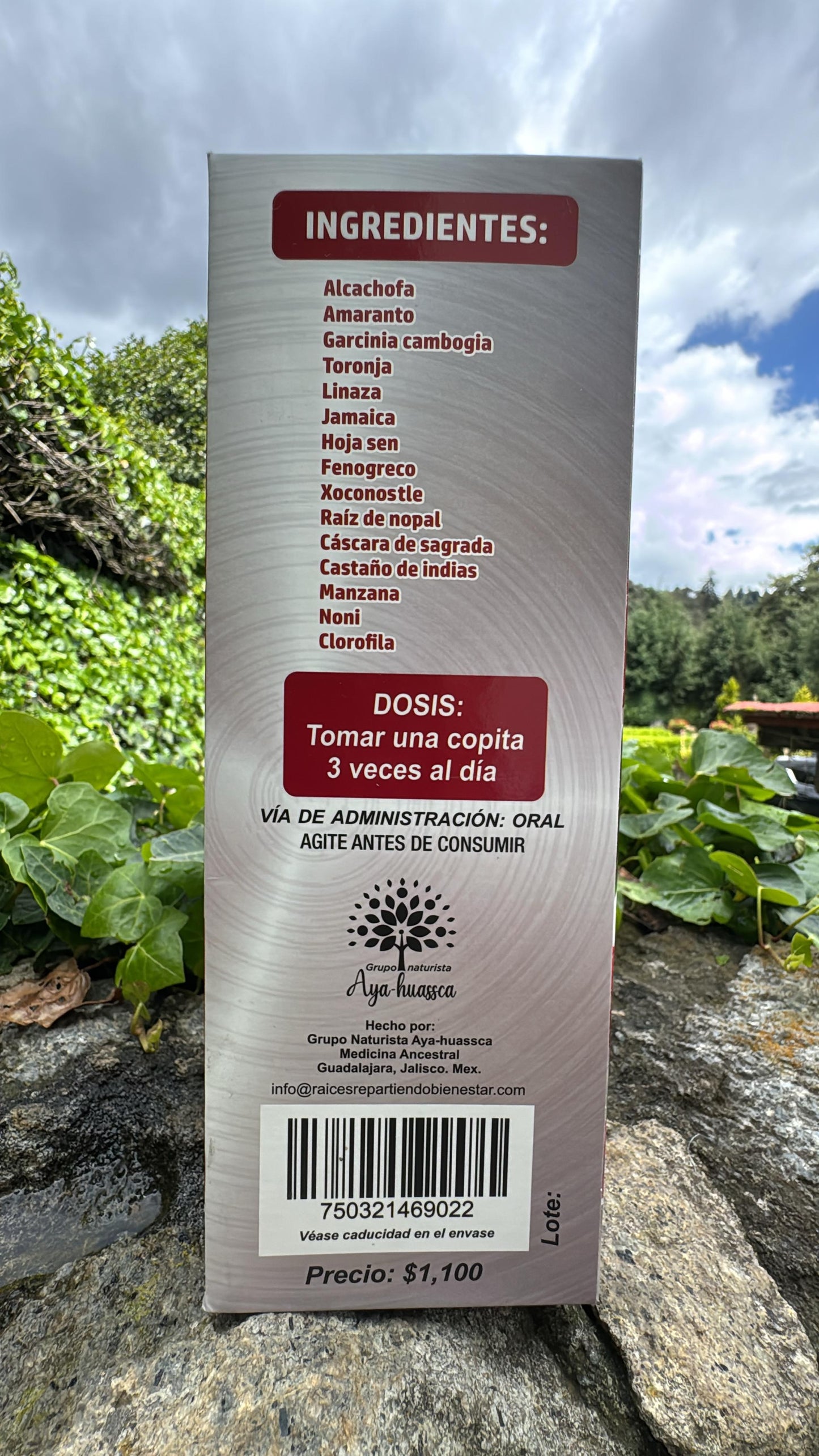 TONICO LIMPIA ORGANOS CON FRUTOS ROJOS