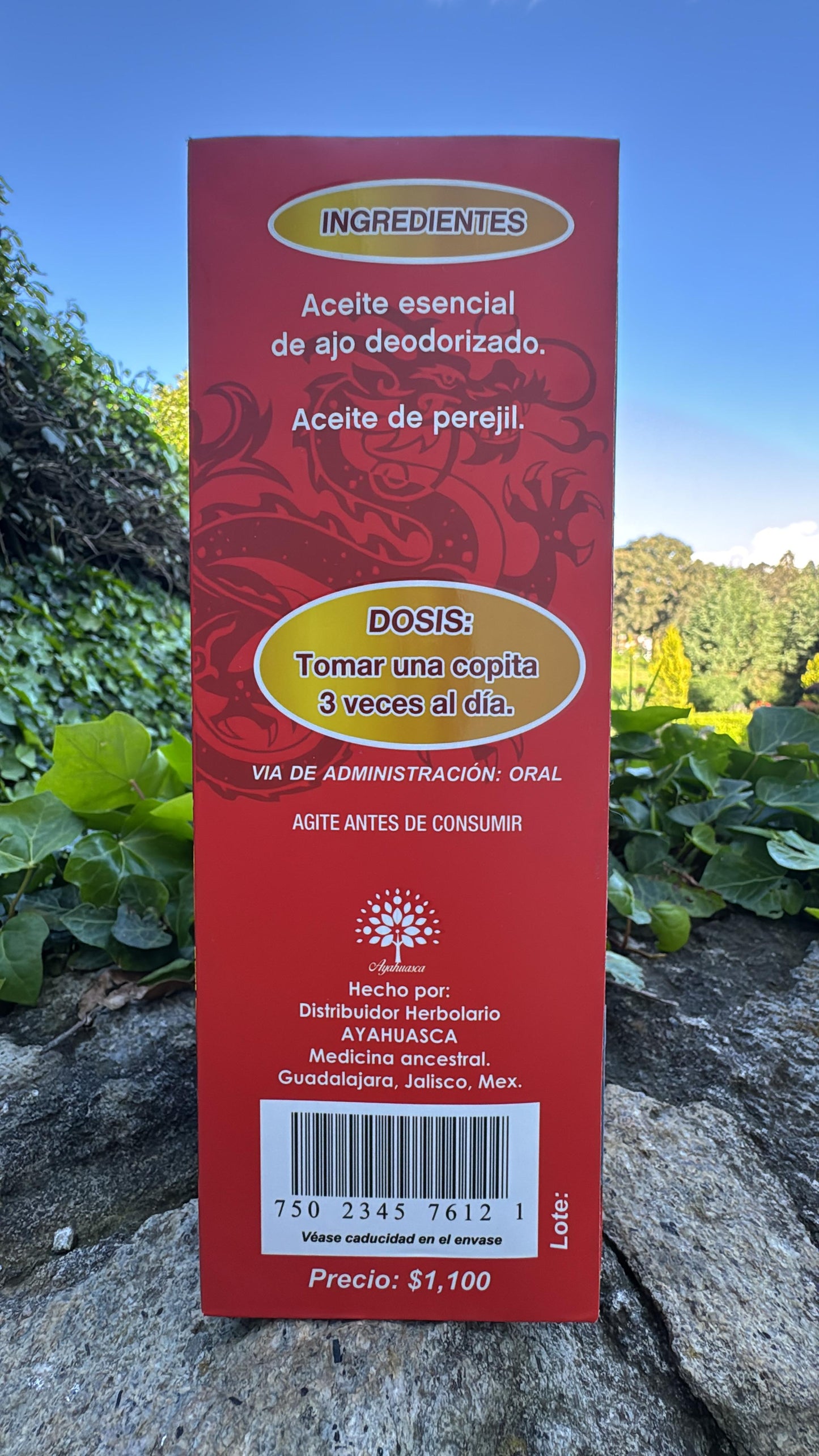TONICO DE AJO CHINO