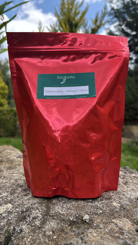 INFUCION PARA CABELLO DEBIL ORZUELA CASPA