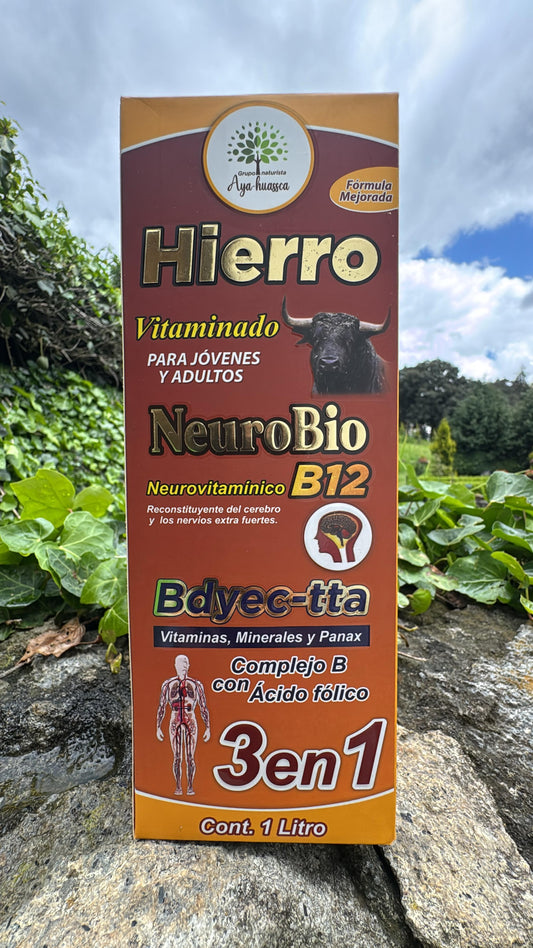 TONICO DE HIERRO VITAMINADO NEUROBIO B12
