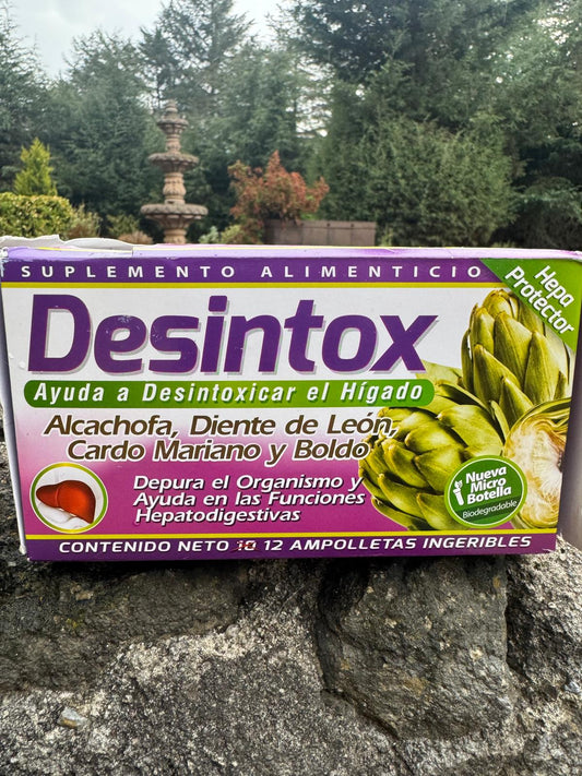 SUPLEMENTO ALIMENTICIO DESINTOX