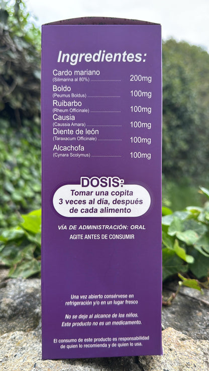 TONICO EL MAS POTENTE HEPATOPROTECTOR CHARDON DE MARIE