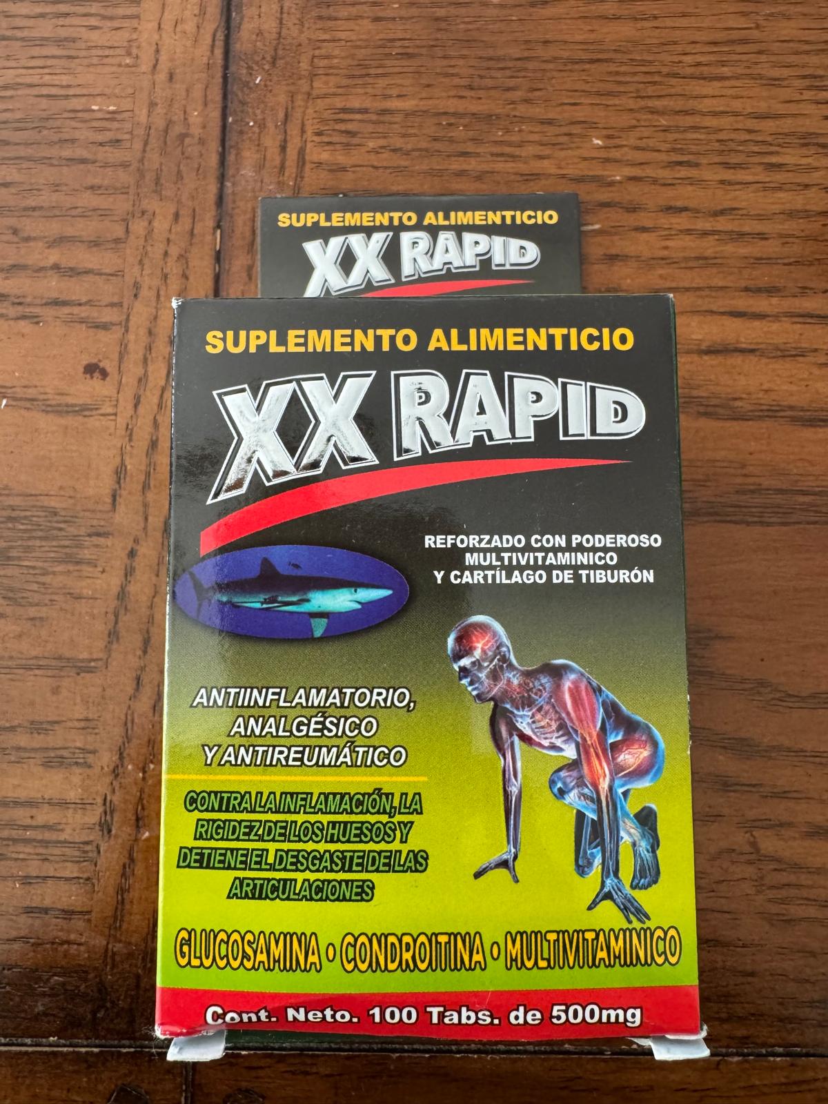 SUPLEMENTO ALIMENTICIO XX RAPID