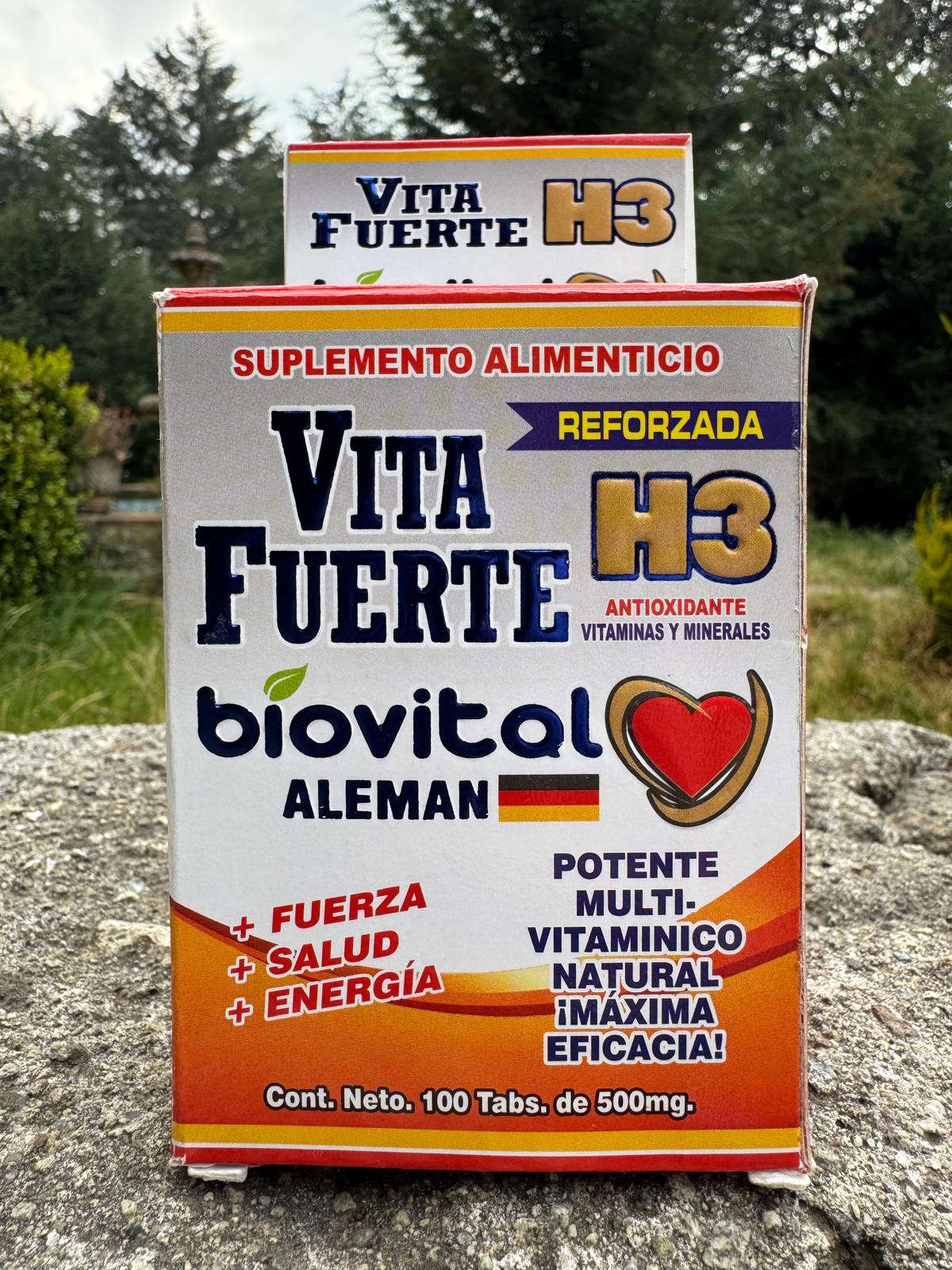 VITA FUERTE H3 Biovital Aleman