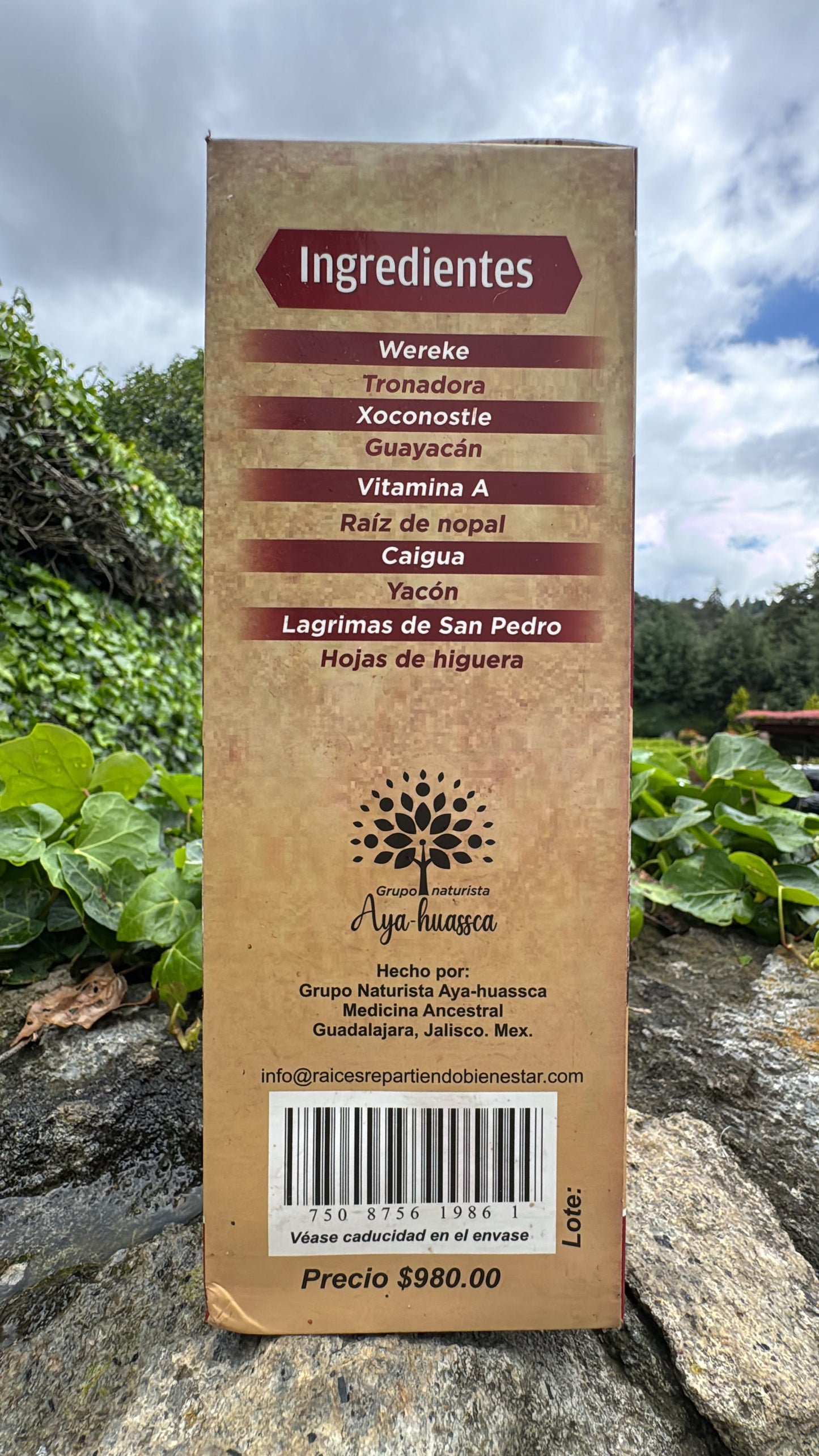SUPLEMENTO NALIMENTICIO WEREKE 100% ORGANICO